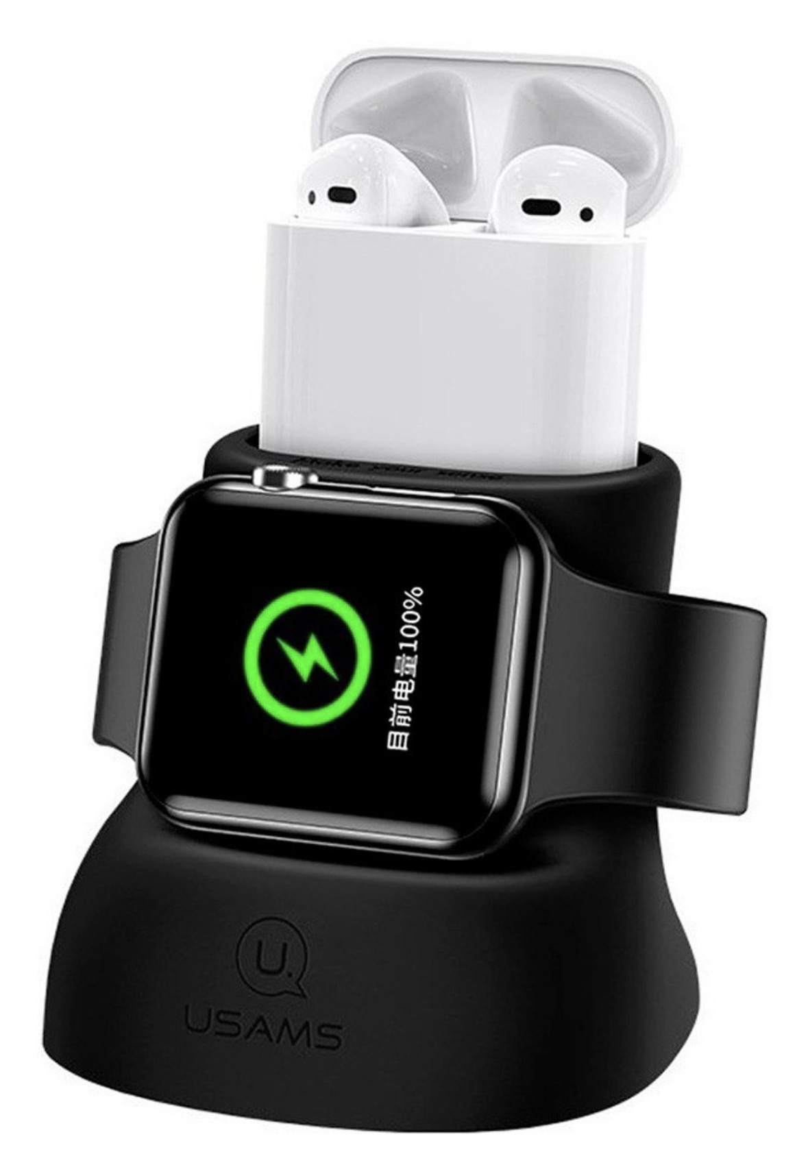 Base de Silicona Para Apple Watch Y AirPods