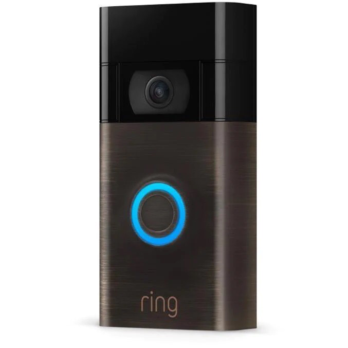 Timbre Inteligente Ring Video Doorbell 2nd Gen Inalámbrico Color Dark (venetian Bronze)