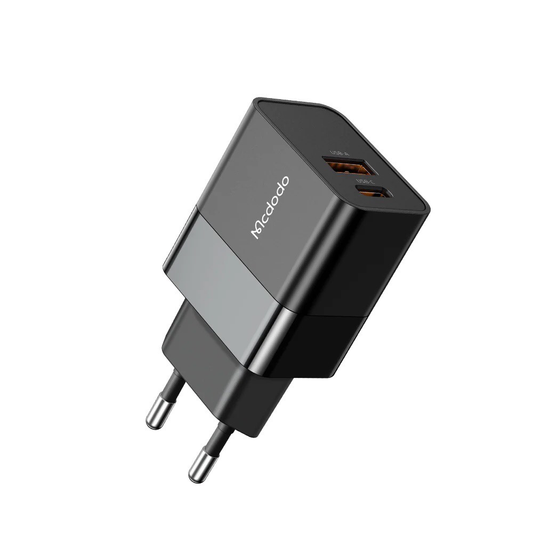 Ficha de carga DUAL PORT 20W carga rápida MC DODO